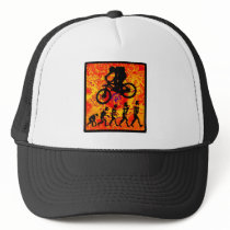 Bike Below Us Trucker Hat