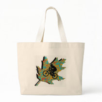 Bike Between Oaks Tote Bag