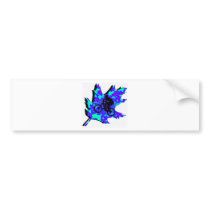 Bike Blue Mountains Bumper Sticker