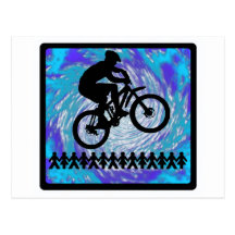 Bike Bugger Wild Post Card