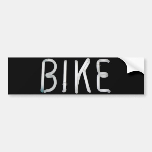 Bike Bumper Sticker Zazzle