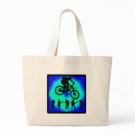 Bike Crystal Vision Canvas Bags