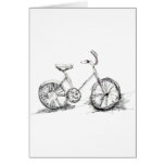 Bike Cycling is healthy and fun Greeting Card