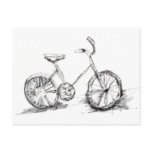 Bike Cycling is healthy and fun Post Card