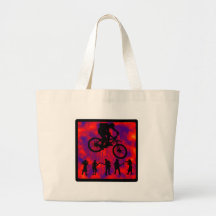 Bike East WEST Tote Bag