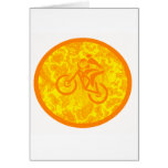 Bike Enchantment Land Greeting Card