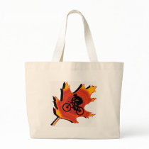 Bike ever change canvas bag