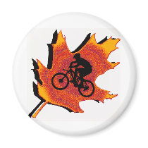 Bike ever change fridge magnets