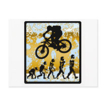 Bike Fine Progression Postcard