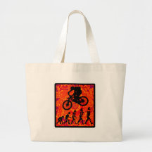 bike Fire Setting Tote Bag