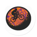 Bike Fire Soul Sticker
