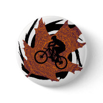 Bike First Climb Pinback Buttons