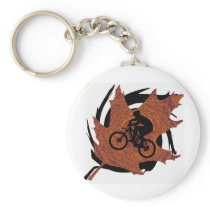 Bike First Climb Key Chain