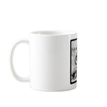 Bike Foggy Morning Coffee Mug