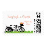 Bike for Two Wedding stamps