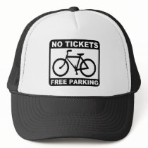 bike_free_parking_Vector_Clipart Trucker Hats