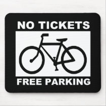 bike_free_parking_Vector_Clipart Mouse Pad
