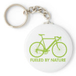 Bike Fueled by Nature Keychain