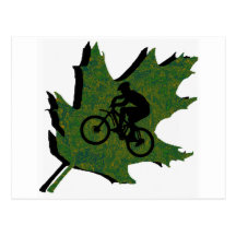 Bike Green Oaker Post Cards