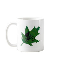 Bike Greener Green Mug