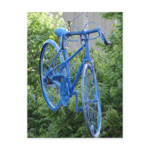 Bike Hanging Above the Street postcards by angelandspot Bike Hanging Above the Street postcards