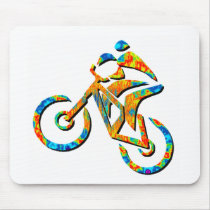 Bike Heel Stoned Mouse Pad