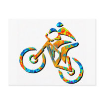 Bike Heel Stoned Post Cards