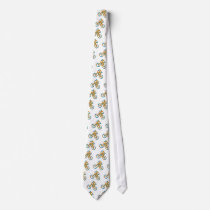 Bike Heel Stoned Neck Tie