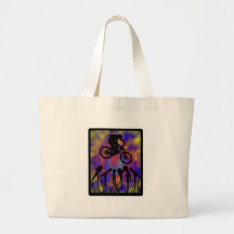 Bike Hip Bump Canvas Bag