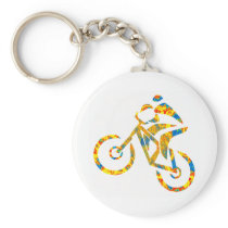 Bike Hip Droned Keychains