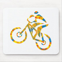 Bike Hip Droned Mouse Pad