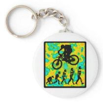 BIKE IN BEND KEYCHAINS