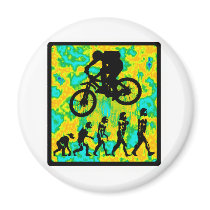 BIKE IN BEND FRIDGE MAGNETS