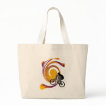 BIKE IN TAOS TOTE BAGS