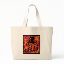 Bike In Zion Canvas Bags