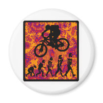 Bike In Zion Magnets