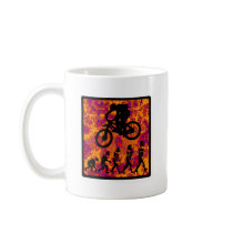 Bike In Zion Coffee Mugs