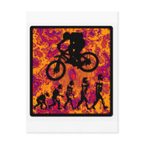 Bike In Zion Post Cards