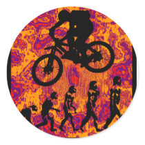 Bike In Zion Sticker