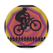 bike Inter Stellar Fridge Magnet