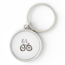 Bike Key Chains