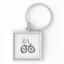 Bike Key Chain