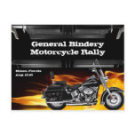 Bike Leather Burner Postcard