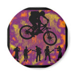 Bike Left Hand Refrigerator Magnet