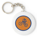 Bike Left Turn Keychain
