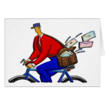 Bike Messenger AKA Special Delivery Cards