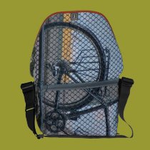 Bike Messenger bag by Kim Anderson Art messenger bags