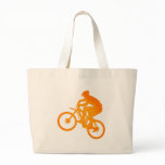 Bike Mountain Times Tote Bags