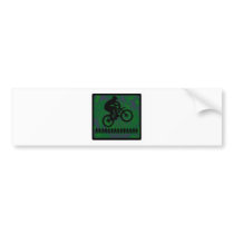 Bike My Description Bumper Sticker