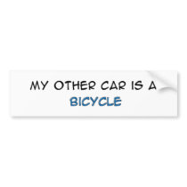 Bike - My other car is a bike bumper stickers